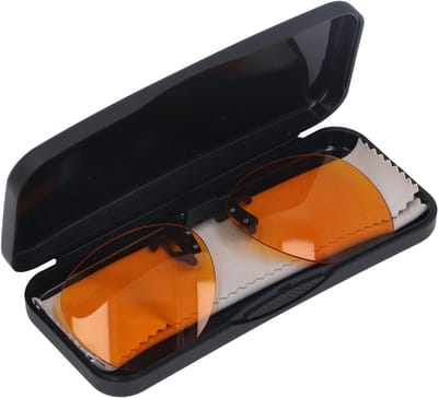 Blauw Licht Bril - Clip-on Bril - Oogbescherming Scherm - 180° Flip Omhoog - 400-500 nm - Oranje