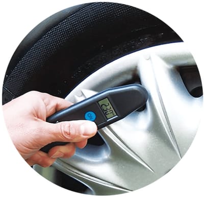 VCTparts® Digitale Bandenspanningsmeter Meetsysteem Ventieldruk 0-7 bar