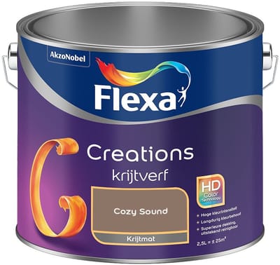 Flexa - Creations Muurverf Krijt - Cozy Sound - Mengverf - 2,5 L