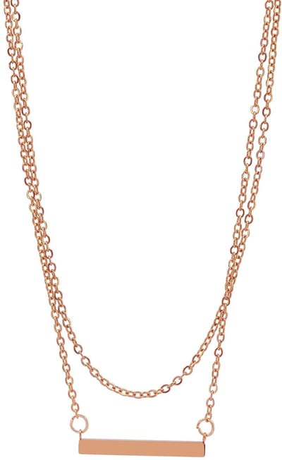 AKZENT Akzent damesketting met hanger "Lara" met hanger dames - nikkelvrij - Edelstahl