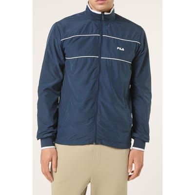 FILA Casale Regular Lightweight Jacket Black Iris Size: S | Light Jackets Outlet | Heren | Blauw