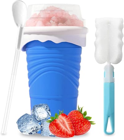 Slushy Maker Beker 500 ml - Koel en Herbruikbaar voor Smoothies en IJs