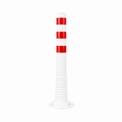 FLEXGUARD flexibele reflecterende afzetpaal - wit rood | 75 cm