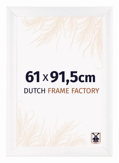 Fotolijst 61x91,5 cm - MDF - Wit Mat - Praag