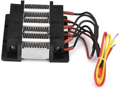 Keramische Luchtverwarmer - Compacte Verwarming - Kleine Ruimtes Verwarmen - Automatische Constante Temperatuur - 755 Mm X 765 Mm - Wit