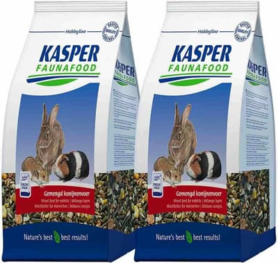 Kasper Faunafood Konijnenvoer Gemengd - 2 x 3,5 kg - Voordeelverpakking