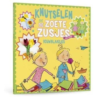 Knutselen met de Zoete Zusjes: vouwblaadjes Educatieve boeken (spelletjes en raadsels)