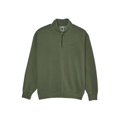 Element Lowcase Pigment Half-Zip Fleece Trui groen