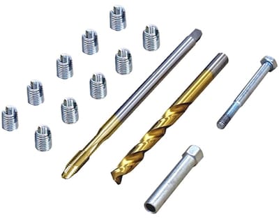 Wurth - Schroefdraadreparatieset voor verstuiverklembout - Reparatieset voor de bevestigingsschroef van de verstuiver x 1 st