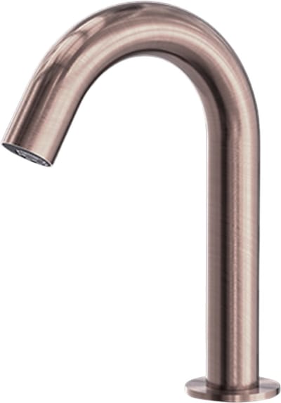 Owen & Finch Sensor Wastafelkraan Geborsteld Satijn Brons | Brushed Satin Bronze | Rosé Gold PVD – Automatisch – Handsfree & Hygiënisch