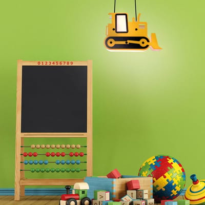 Näve Hanglamp Carter - de lichtgevende bulldozer