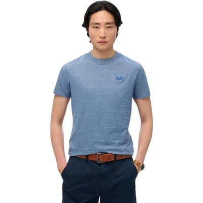 T-shirt van biologisch katoen Superdry Essential Logo