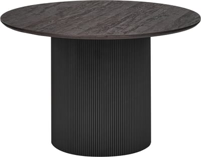 SHEHO - Eettafel - Zwart - 120 cm - MDF