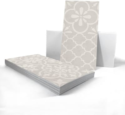 Cosensi- Tegelsticker Antislip - Zelfklevende Tegels - PVC Vloerstickers - 30 x 15 cm - 24 Stuks Set - Milieuvriendelijk - Vloerbedekking