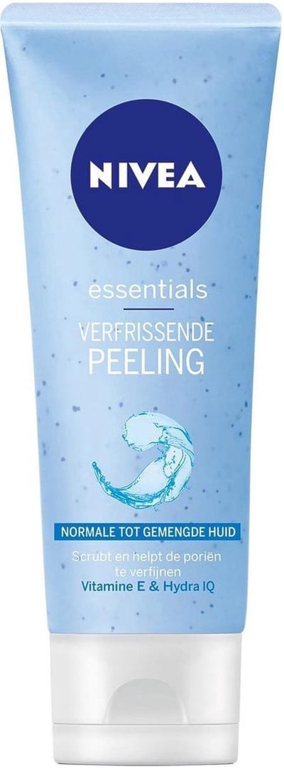 NIVEA Essentials Verfrissende Peeling - 75 ml - Gezichtsscrub