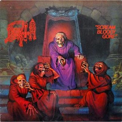 Disque LP DEATH - Scream Bloody Gore LP7324R Relapse Records 2023 US Rock
