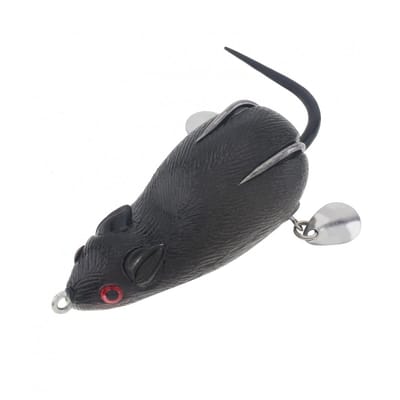 Dailygoods- Kunstaas Muis 7 cm - Kunstaas Set - Kunstaas Snoek - Kunstaas Roofvis - Herbruikbaar - Realistisch Zwemgedrag - Vissenaas