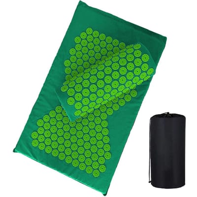 Nieuwe Acupressuur Mat Massage Yoga Mat Voet Nek en Rug Masseur Zandbasis Mat