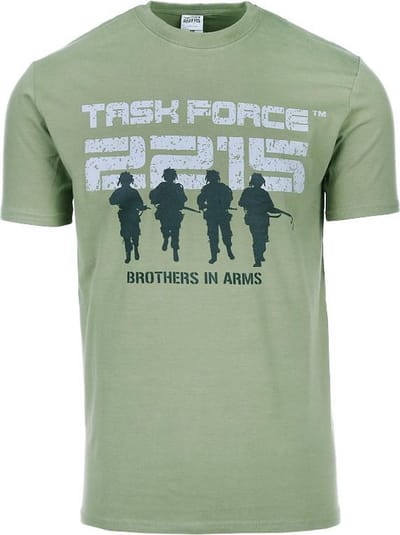 TF-2215 - TF-2215 t-shirt Brothers in Arms (kleur: Groen / maat: S)