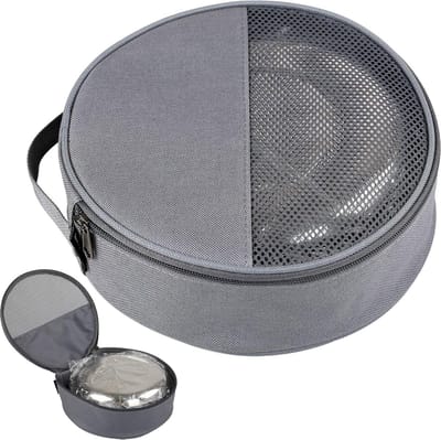Picknicktas voor camping met servieszak, organizer voor borden en bestek, ideaal voor buitenactiviteiten en barbecues