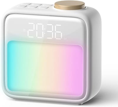 Lichtwekker Daglichtwekker - Zonsopgangwekker Slaaphulp - Wakker Worden Slapen - Twee Alarmen Natuurlijke Geluiden