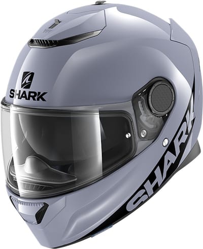 SHARK SPARTAN 1.2 BLANK Motorhelm integraalhelm Zilver Nardo - Maat XXL