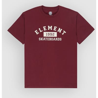 Element Home Team T-shirt Met Korte Mouwen Rood L Man