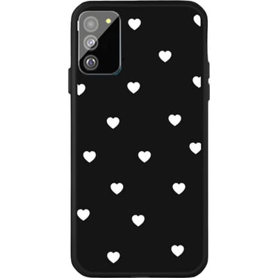 Mocaa Samsung Galaxy S20 Hearts Case Zwart