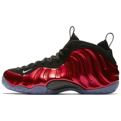 Nike Foamposite One Metallic Red Retro Basketbalschoenen Heren Sneakers 314996-610(2017) 41 black