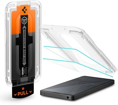 Spigen Privacy Glass Geschikt voor Sony Xperia 10 VII - EZ Fit GLAS.tR - 9H Tempered Glass Screen Protector - Case Friendly - Gemakkelijke Installatie - 2-Pack