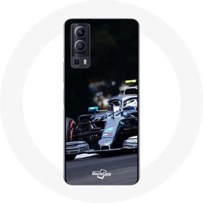 Vivo Y72 Case Formule 1 Valtteri Bottas F1 Racing Driver Zwart zwart
