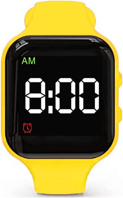Trilalarm Horloge - Herinnering Armband - Stille Alarmen - Waterbestendig Ontwerp - 15 Alarmen - Zwart