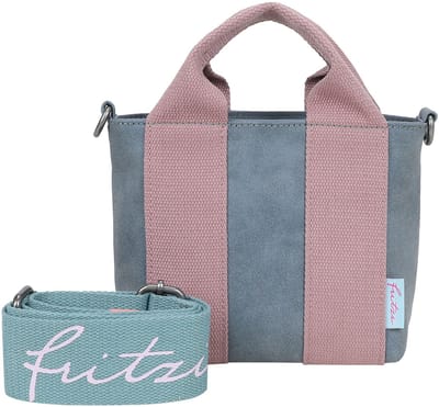 Fritzi aus Preußen schoudertas Bini Jive Crossbody Blue Rosini blauwgrijs