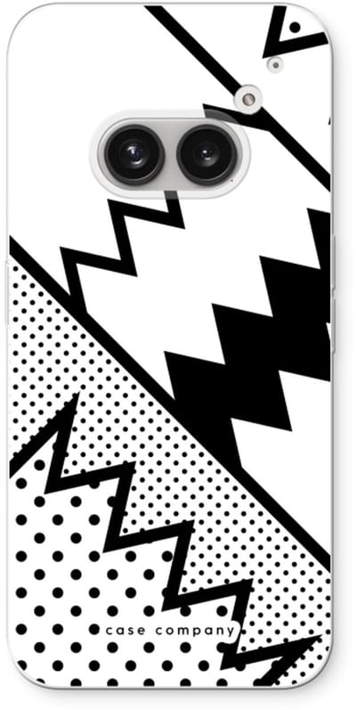 Case Company® - Hoesje geschikt voor Nothing Phone (2a) hoesje - Pop Art #5 - Soft Cover Telefoonhoesje - Bescherming aan alle Kanten en Schermrand