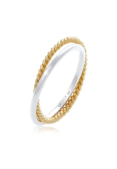 Elli - Ring - Dames Wikkel Klassiek Filigraan Gedraaid Trend in 925 Sterling Zilver - Dames