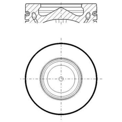 Zuiger MAHLE 081 PI 00119 000