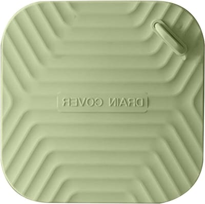 Vierkante Doucheafvoer Stopper van Silicone - Transparante Badafvoer voor Badkamer en Keuken, Eenvoudig te Installeren, Waterdicht en Duurzaam
