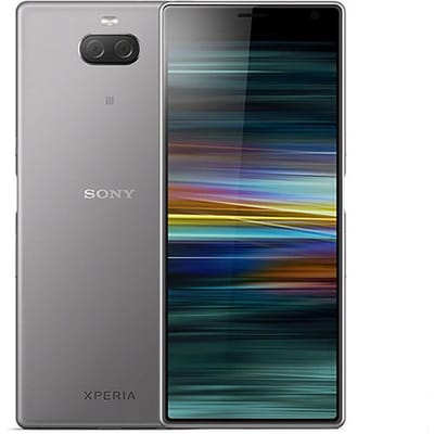 Gereviseerde Sony Originele Sony Xperia 10 Plus I3213 Single SIM I4213 Dual SIM 4G 6GB RAM 64GB ROM Mobiele telefoon I3213 Simple Set zilver