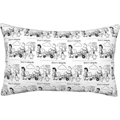 Dagboek van een Lafaard Groep Rechthoekige Kussensloop Kussenhoes Decor Slaapkamer Bed Huis Comfort Plaid Kussen 50x35cm