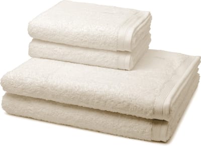 Möve 2 X Handdoek 2 X Douchehanddoek - in een set Superwuschel