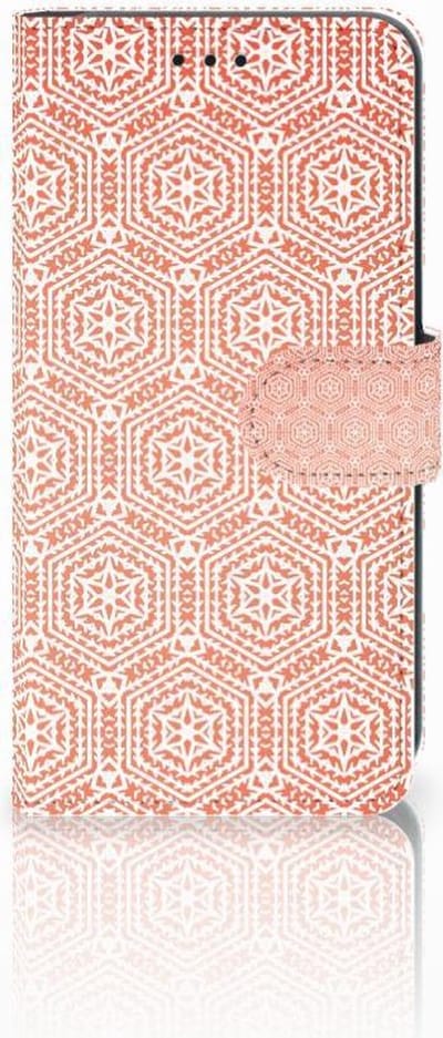 Xiaomi Mi A2 Lite Telefoon Hoesje Pattern Orange