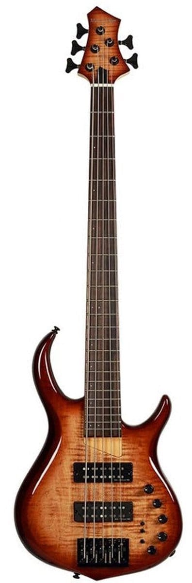 Sire M7+ A5/BRS Marcus Miller 5-Snarige Basgitaar Brown Burst