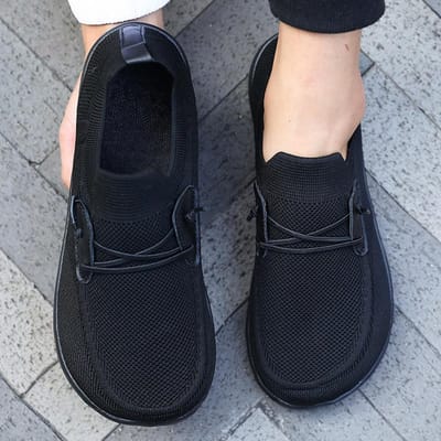 Heren Brede Barefoot Schoenen Zero Drop Minimalistische Wandelschoenen Nieuwe Mode Comfortabele Lichtgewicht Casual Hardloopsneakers 41 beige