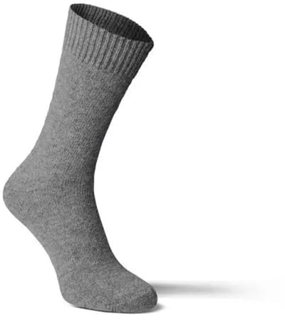 Fellhof 2713 Licht Grijs Alpacawollen Unisex Sokken - Licht Grijs - 35-38