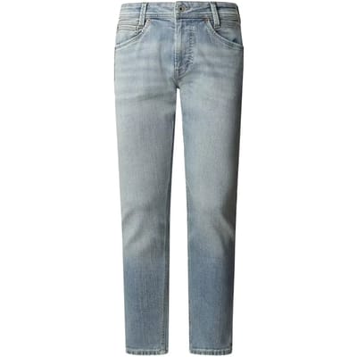 Pepe Jeans Heren Jeans Broeken tapered Fit Blauw 32W / 32L Volwassenen