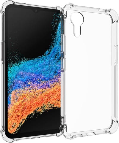 Coverup Hoesje - Geschikt voor Samsung Galaxy Xcover 7 Hoesje - Coverup TPU Back Cover met AirBag Corners - Transparant