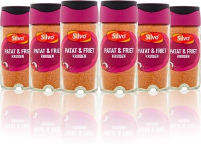 Silvo® | 6 x Shake It Patat en Friet kruiden 83 gram | multipack |