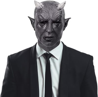 Creepy Duivelsmasker voor Volwassenen van Latex - Perfect voor Halloween, Carnavalskostuum en Horror Feestjes