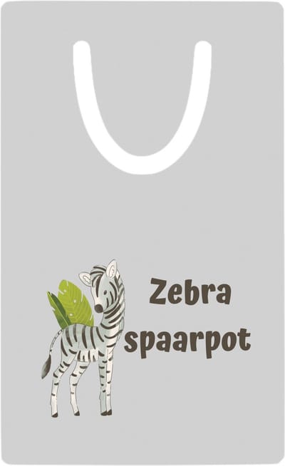 Hacebo® - Zebra metalen boekenlegger- Zebra - dieren liefhebbers - leuke cadeau voor iemand die van houdt van zebra's - verjaardagscadeau - kado - gift Bladwijzer boekenleggers - 7.6 cm x 5cm