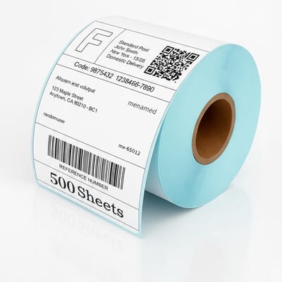 Dailygoods- Verzendlabels 10x15cm - Waterdicht - Sterk hechtend - Commerciële kwaliteit - 500 etiketten - Geschikt voor thermische printers